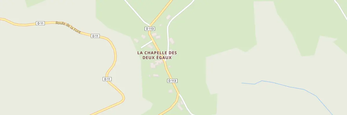 Plan du 5005 La Chapelle à Saint-Bonnet-Elvert