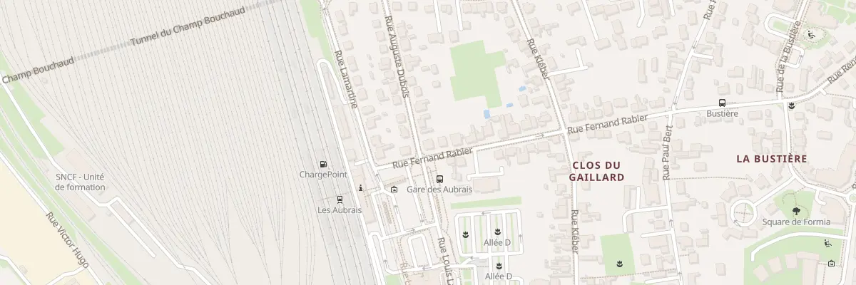 Plan du 5 Rue Fernand Rabier à Fleury-les-Aubrais