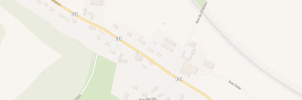 Plan du 615 Rue de la Libération à Liercourt