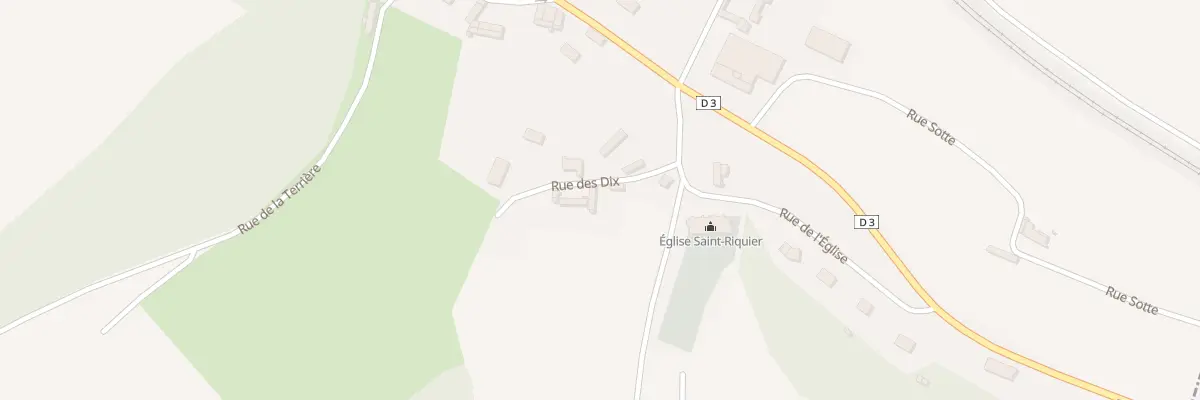 Plan du 51 Rue des Dix à Liercourt