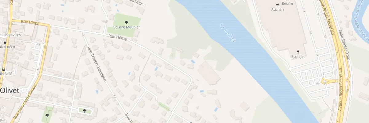 Plan du 455 Rue Heme à Olivet