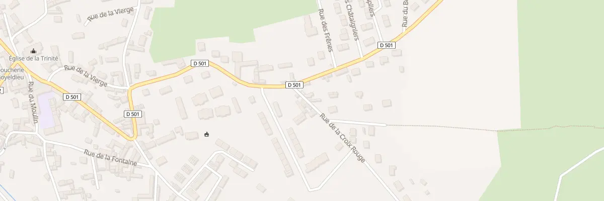 Plan du 4 Rue de la Croix Rouge à Lachapelle-aux-Pots