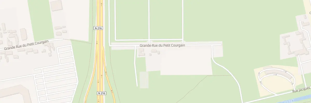 Plan du 2510 Gr Grande Rue Petit Courgain à Calais
