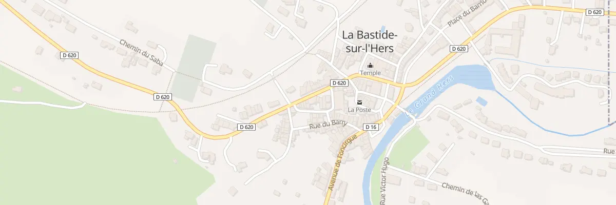 Plan du 19 Av du 11 Novembre 1918 à La Bastide-sur-l’Hers