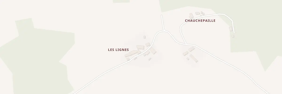 Plan du 3 Les Lignes à Maisonnisses