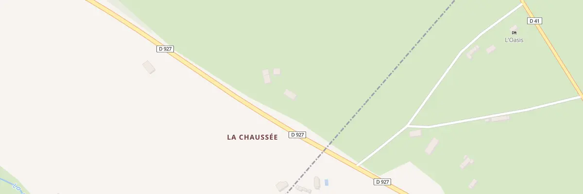 Plan du 1 La Chaussee à Sarzay