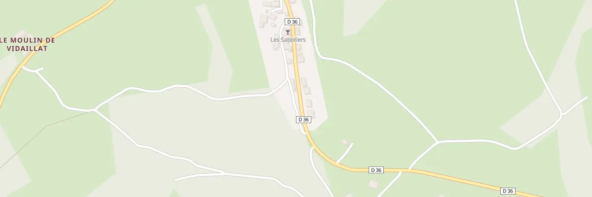 Plan du 5019 Le Bourg à Vidaillat