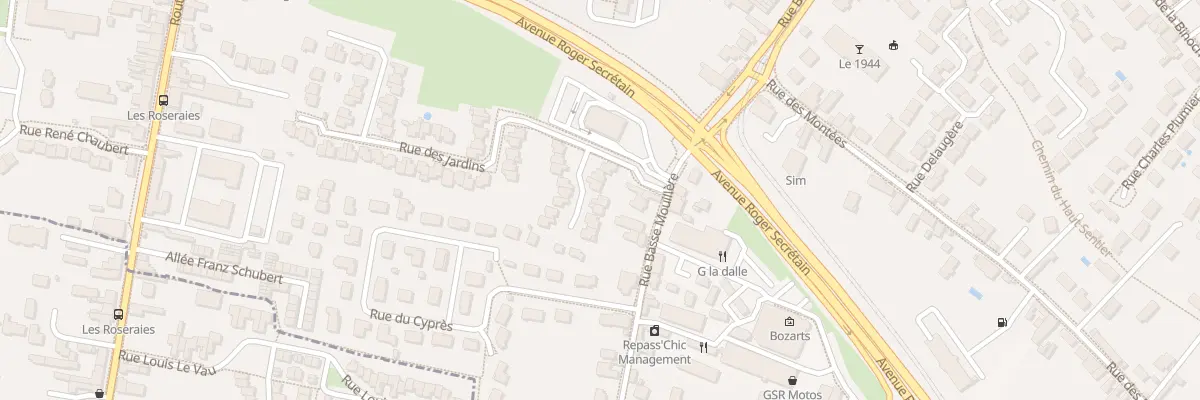 Plan du 7 Rue Olivier de Serres à Orléans