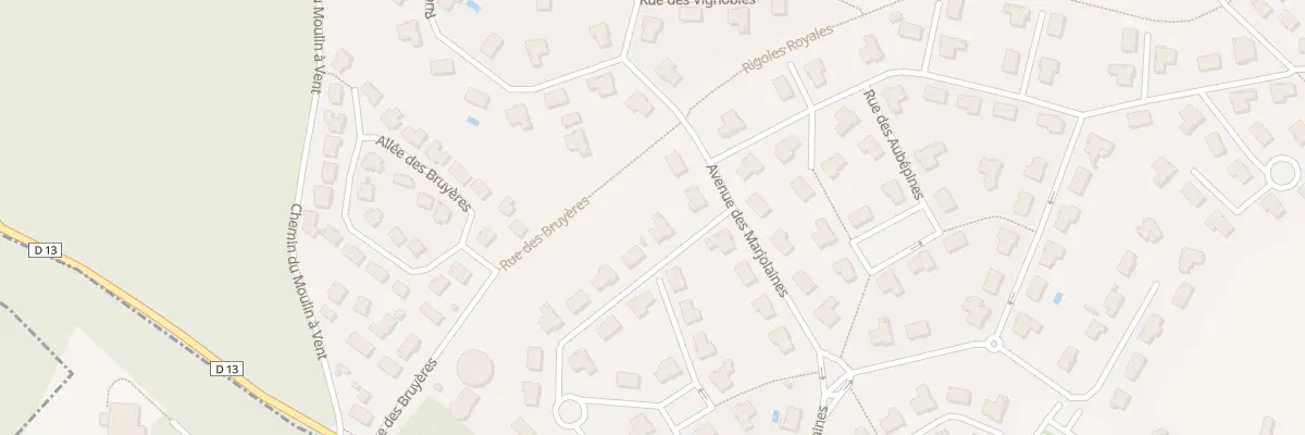 Plan du 31 Rue des Fougères à Maurepas