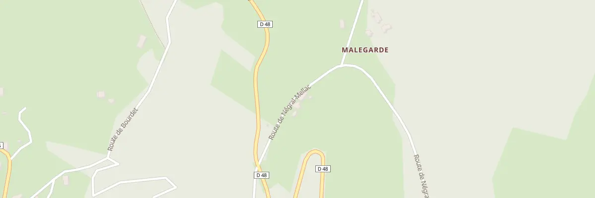 Plan du 5040 Malegarde à Saint-Vincent-du-Pendit