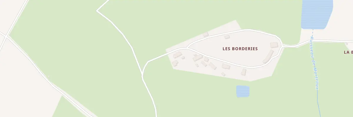 Plan du 376 Les Borderies à Mortroux