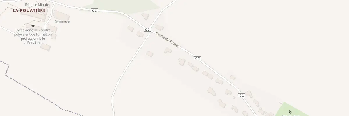 Plan du 711 Rte du Pastel à Souilhanels