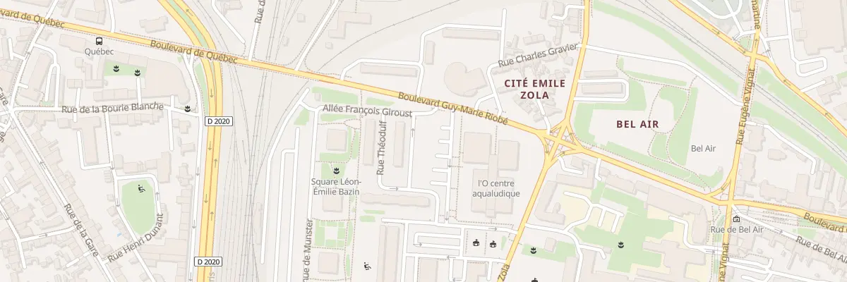 Plan du 5 Rue Theodulfe à Orléans