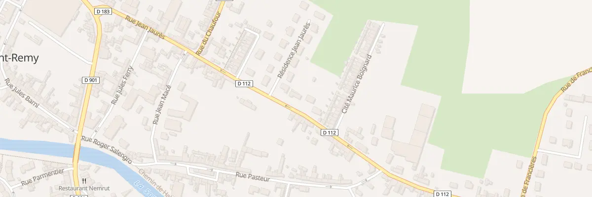 Plan du 27 Rue Jean Jaurès à Pont-Remy