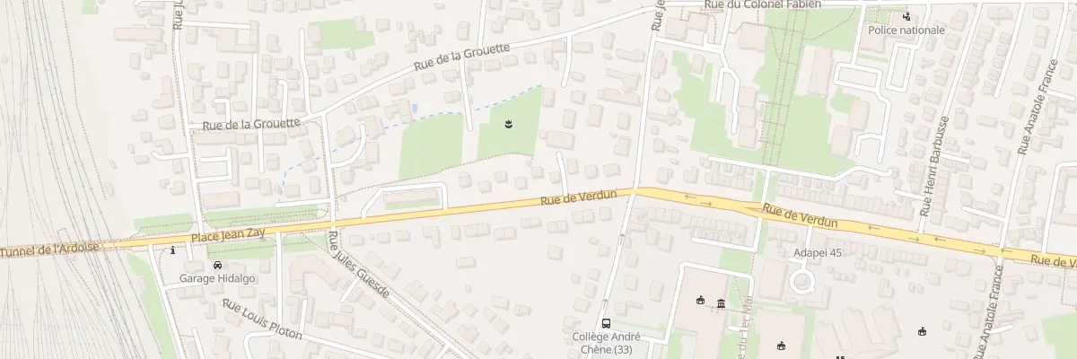 Plan du 56 Rue de Verdun à Fleury-les-Aubrais