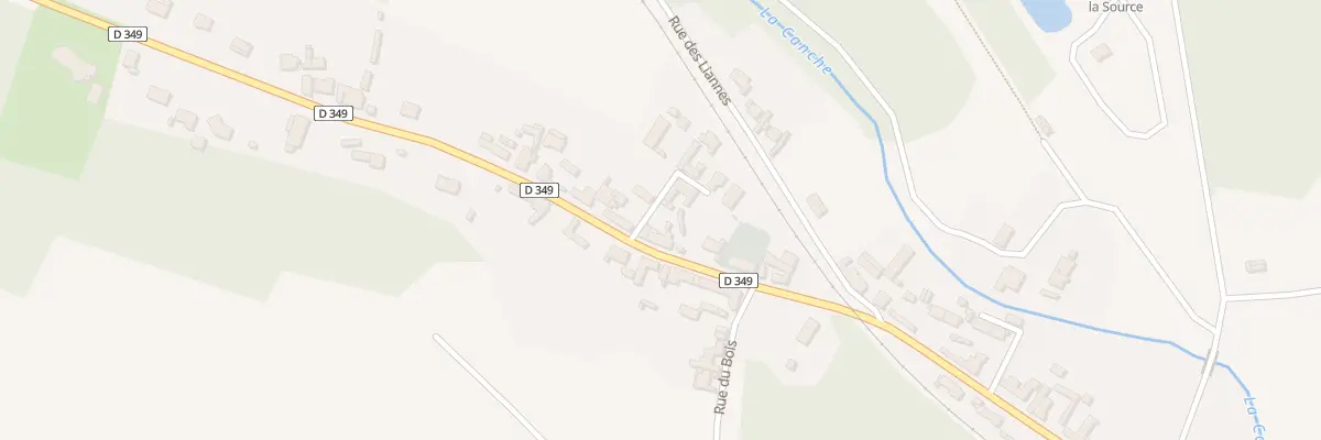 Plan du 221 Rte Nationale à Beaurainville