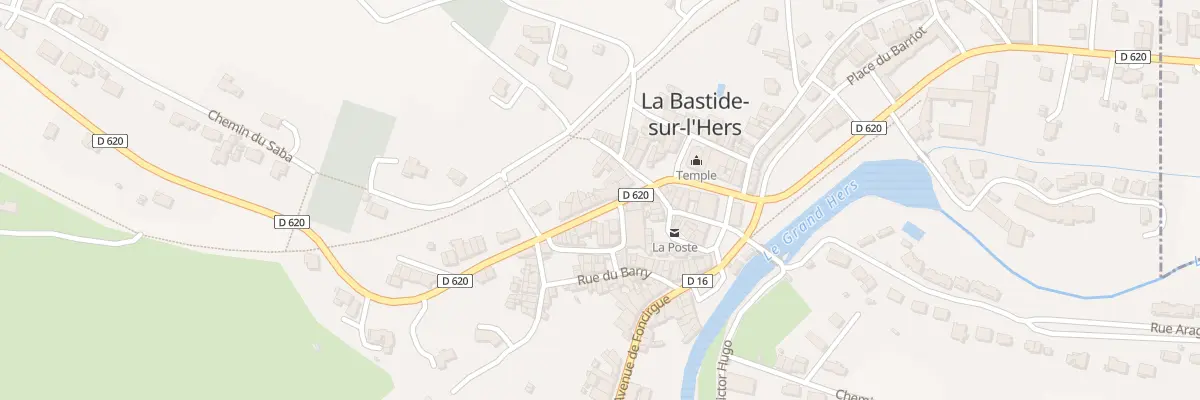 Plan du 12 Av du 11 Novembre 1918 à La Bastide-sur-l’Hers