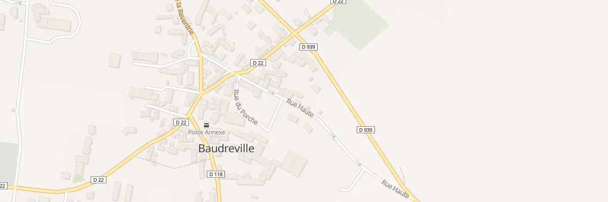 Plan du 17 Rue Haute à Baudreville