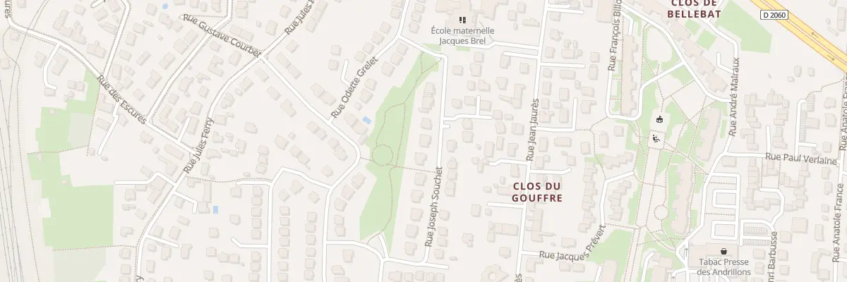 Plan du 13 Rue Joseph Souchet à Fleury-les-Aubrais