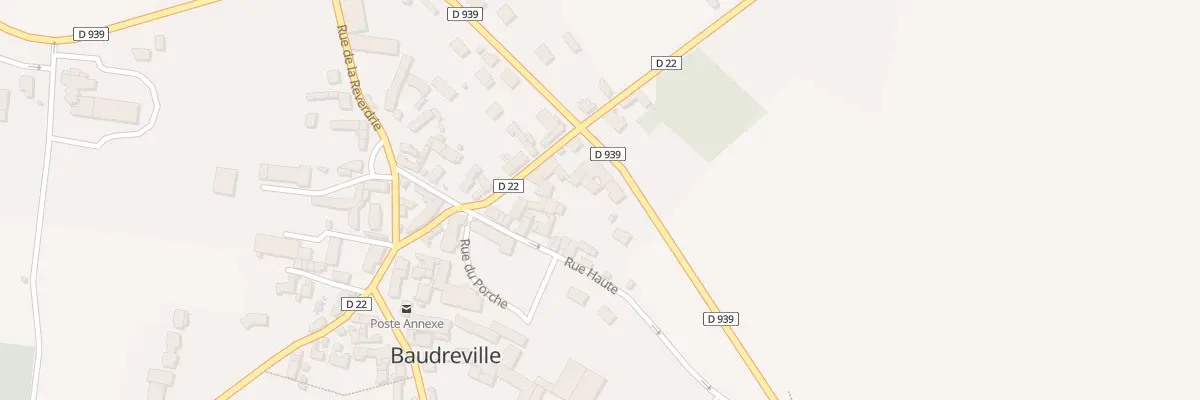 Plan du 1 Rue de la Revanche à Baudreville