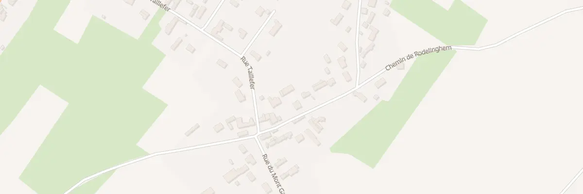 Plan du 7 La Rue du Moulin à Bouquehault