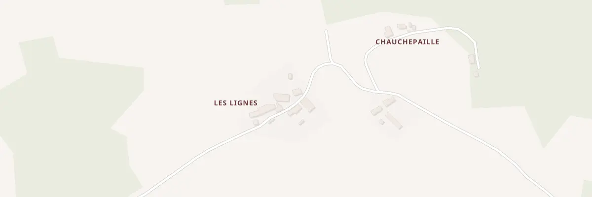 Plan du 6 Les Lignes à Maisonnisses