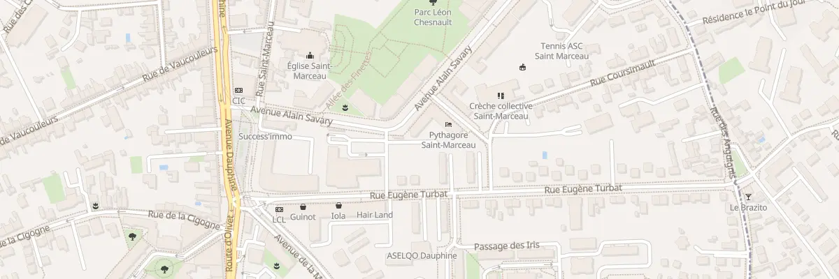 Plan du 52 Rue Eugène Turbat à Orléans