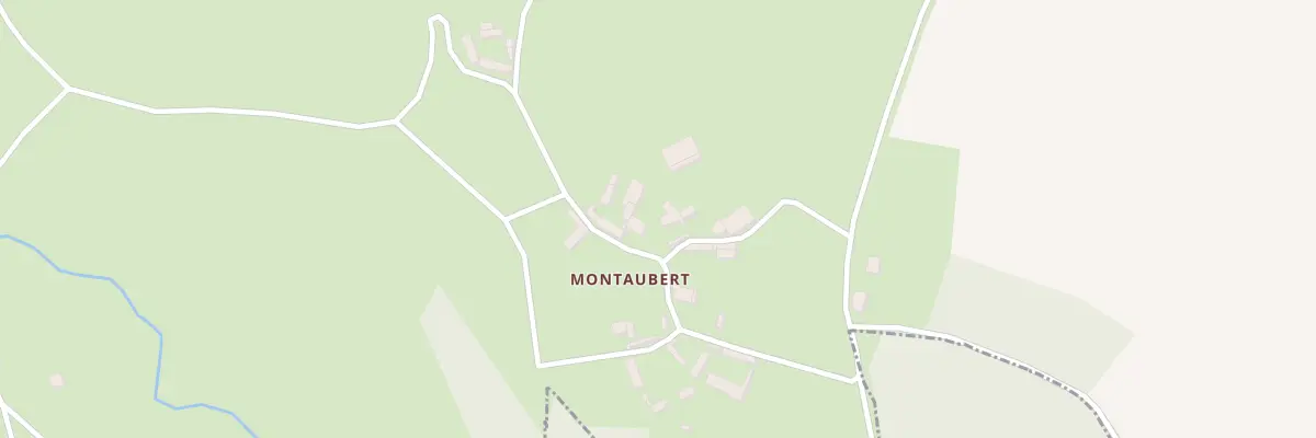 Plan du 7 Montaubert à Thérines