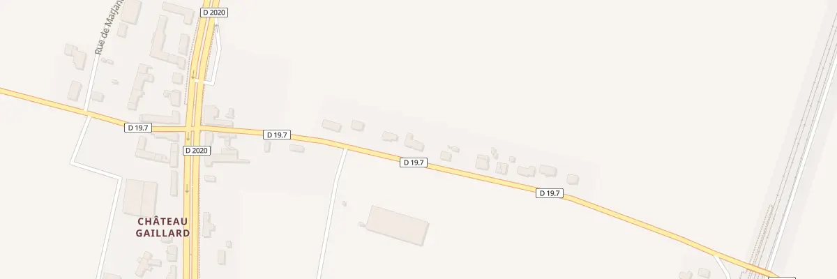 Plan du 5 Rue de la Gare à Santilly