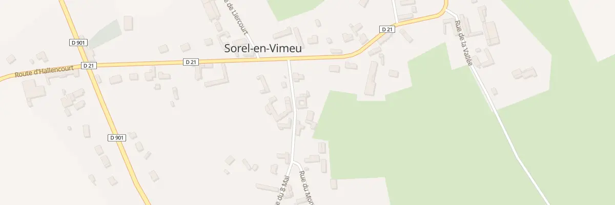 Plan du 5 Rue du 8 Mai à Sorel-en-Vimeu
