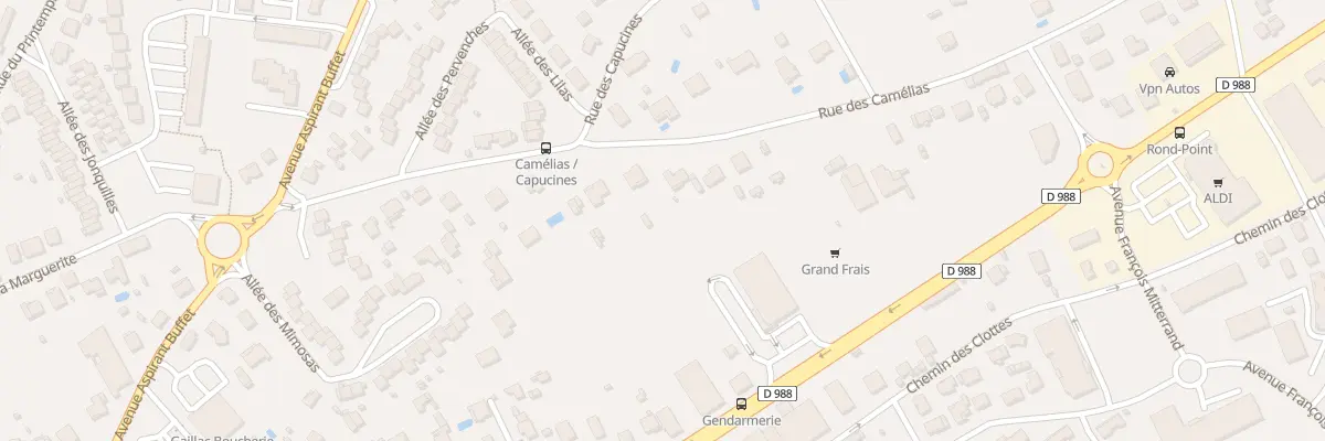 Plan du 16 Rue des Camélias à Gaillac