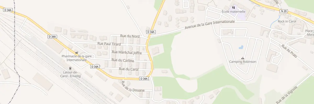 Plan du 11A Av du Puymorens à Enveitg