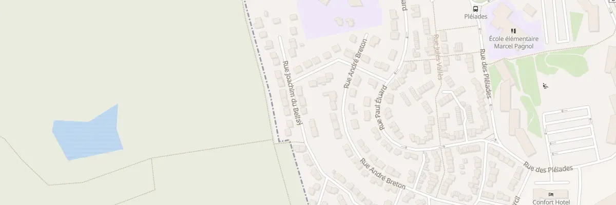 Plan du 24 Rue Joachim du Bellay aux Mureaux
