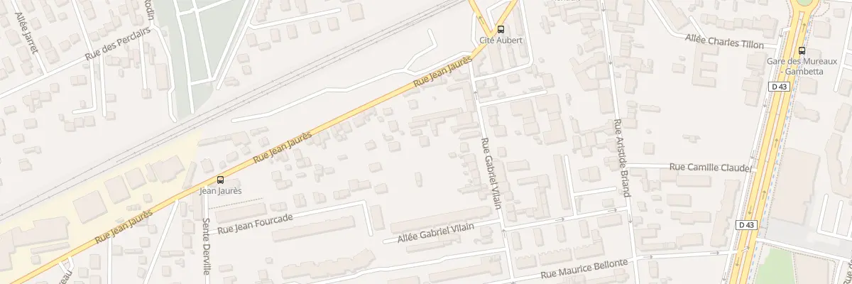 Plan du 14B Rue Gabriel Vilain aux Mureaux