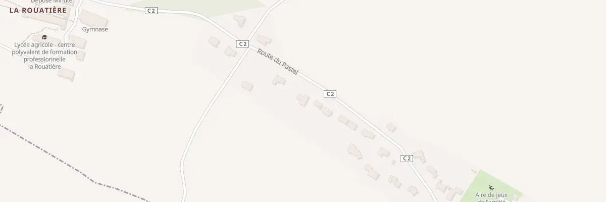 Plan du 693 Rte du Pastel à Souilhanels