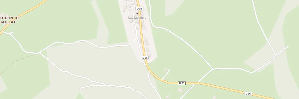 Plan du 5022 Le Bourg à Vidaillat