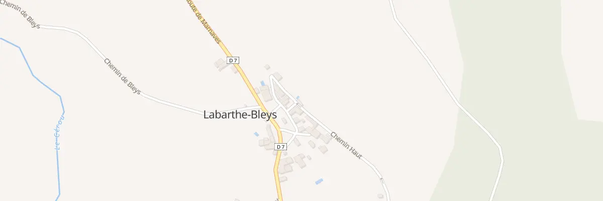 Plan du 5062 Labarthe à Labarthe-Bleys