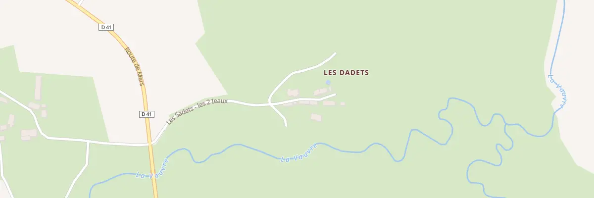 Plan du 19 Rue Les Sadets Deux Ieaux à Sarzay