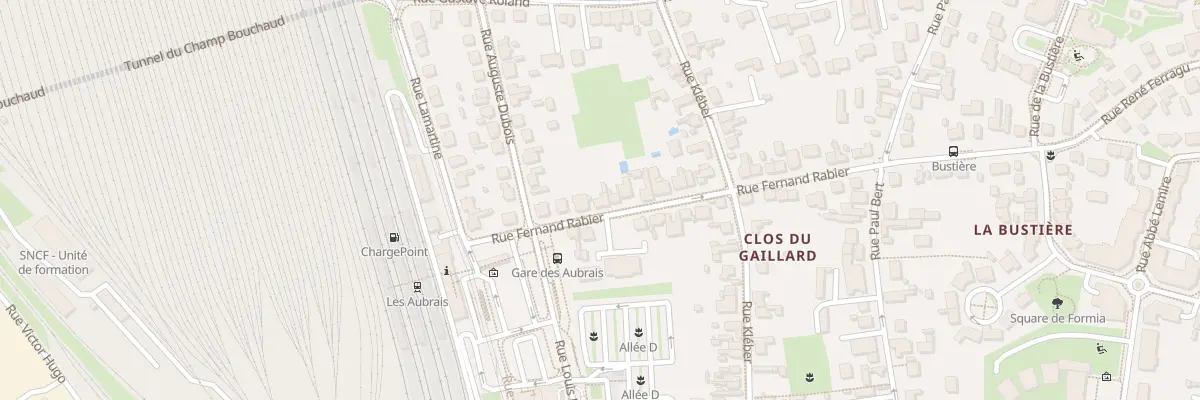 Plan du 11 Rue Fernand Rabier à Fleury-les-Aubrais