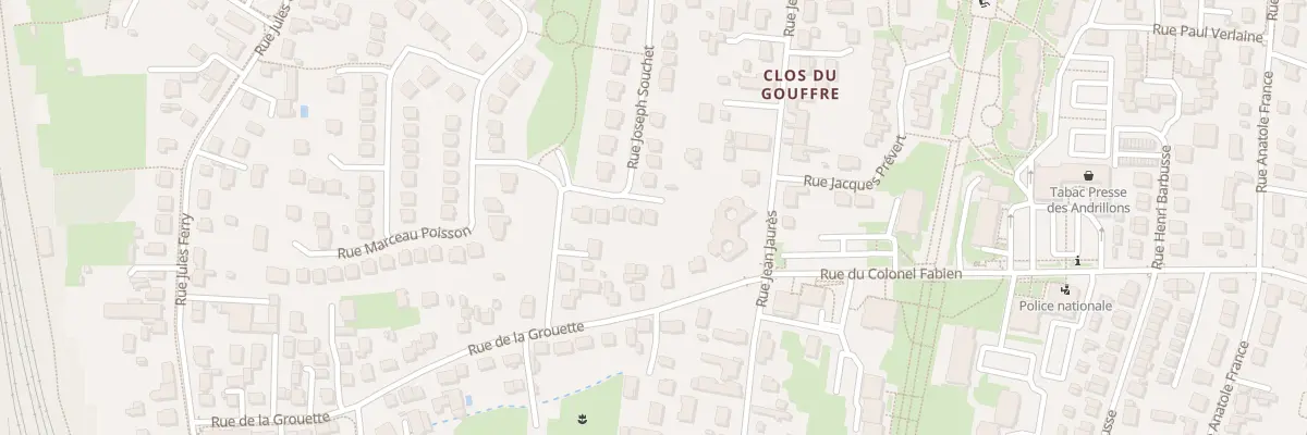 Plan du 10 Rue Joseph Souchet à Fleury-les-Aubrais