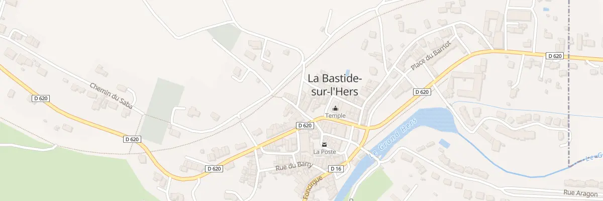 Plan du 125 La Bastide à La Bastide-sur-l’Hers