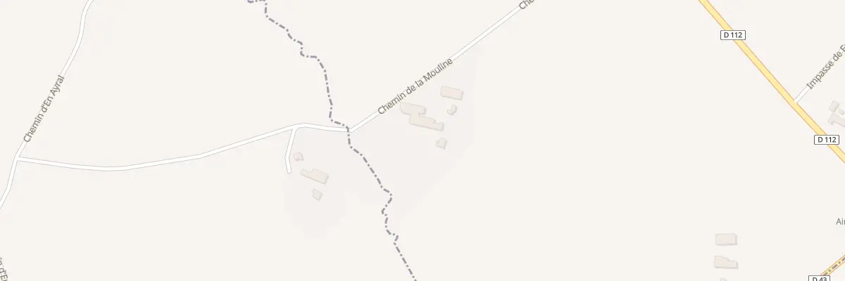 Plan du 5089 La Mouline à Viterbe