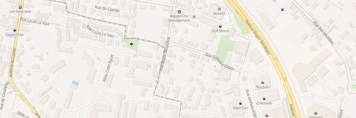 Plan du 37B Rue Basse Mouillère à Orléans