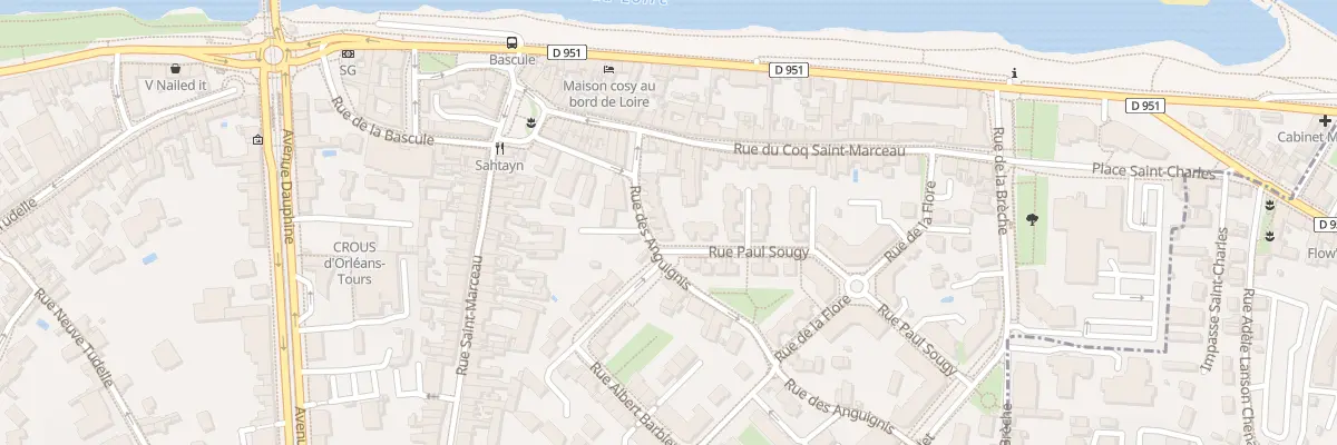 Plan du 9B Rue des Anguignis à Orléans