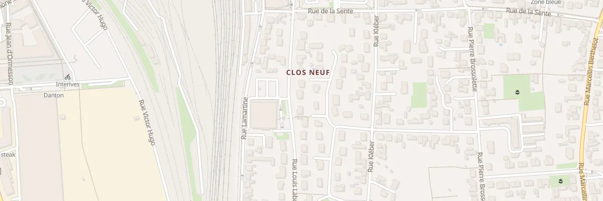 Plan du 10 Rue Louis Labonne à Fleury-les-Aubrais