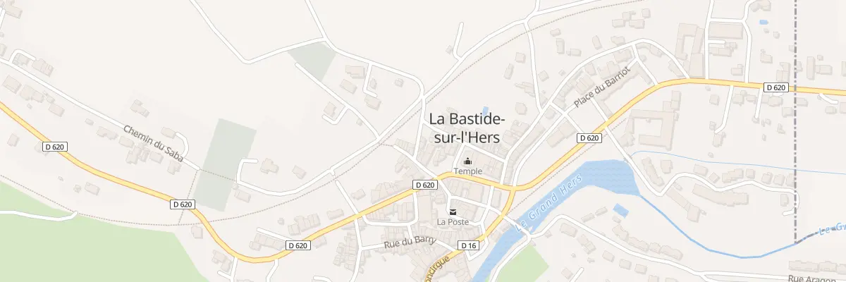 Plan du 4 Rue Saint-roch à La Bastide-sur-l’Hers