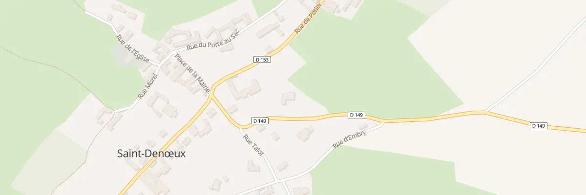 Plan du 5 Rue de Boubers à Saint-Denœux