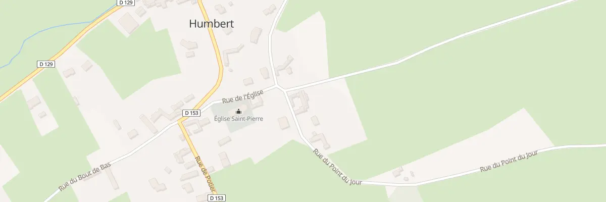Plan du 1 Rue du Point du Jour à Humbert