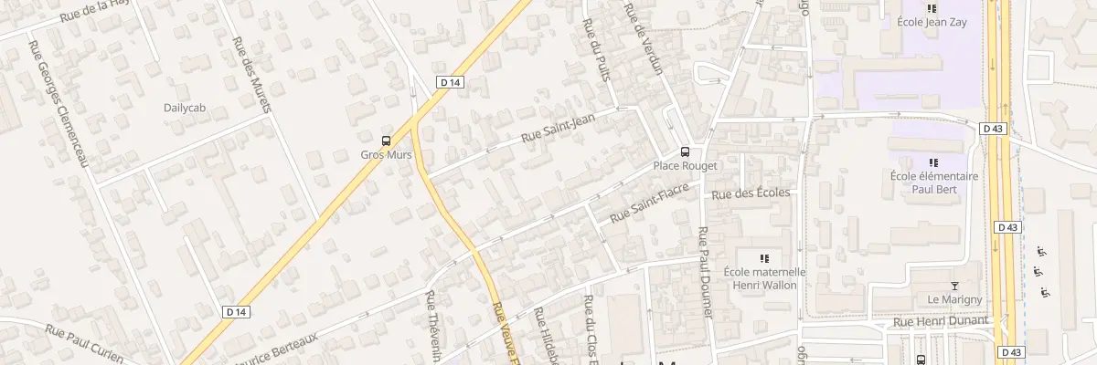 Plan du 26 Rue Maurice Berteaux aux Mureaux