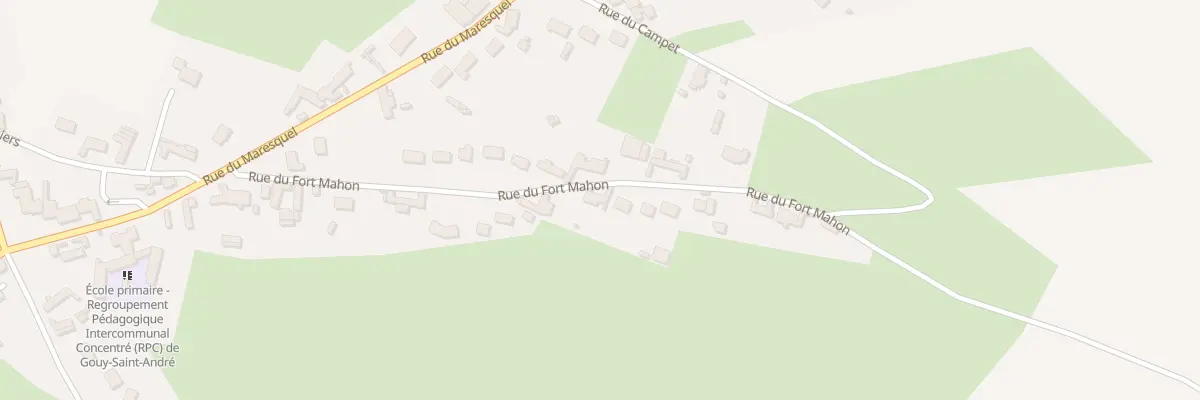 Plan du 24 Rue du Fort Mahon à Gouy-Saint-André